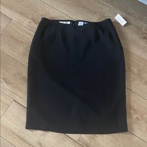 Dress Barn Classic Black Pencil Skirt